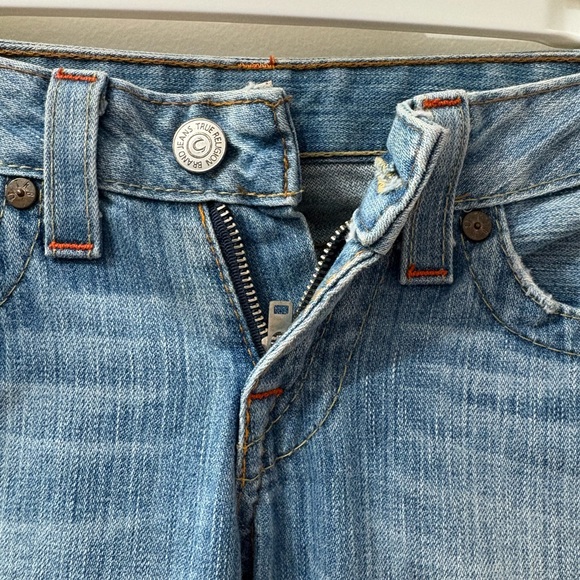 True Religion Blue Flare Jeans - Picture 4 of 8